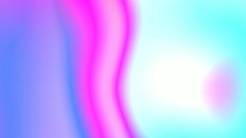 Abstract Fluid Neon Gradient Wavy Background Loop