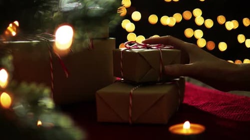 Weihnachts-Geschenkbox