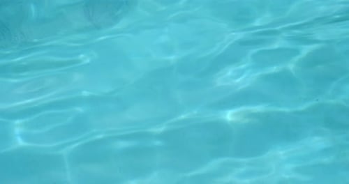Swimming pool water wave in blue color