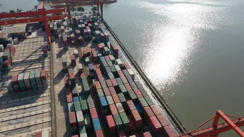 Container Freight Terminal in shaoxing china