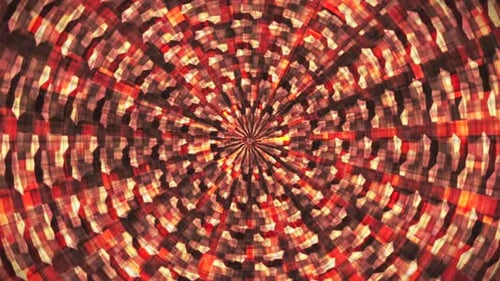Broadcast Hi-Tech Glittering Abstract Patterns Tunnel 025