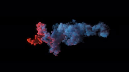 Fumée colorée