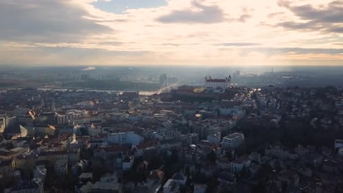 Cityscape of Bratislava
