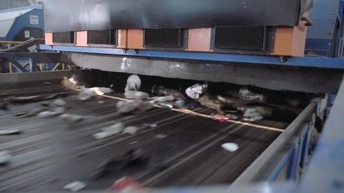 Automatic Optopneumatic Garbage Sorting Machine