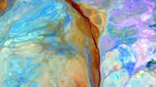 Farbexplosion abstrakte lebendige Kunst Malerei Textur 409