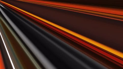 Abstract Flowing Light Lines Speed Tunnel Background