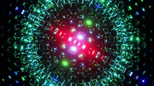 Le kaléidoscope d'émeraude 4K