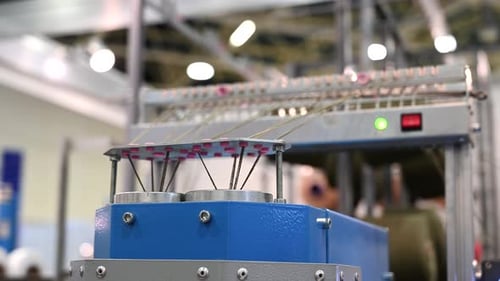 Machine for Braiding Textile Cord