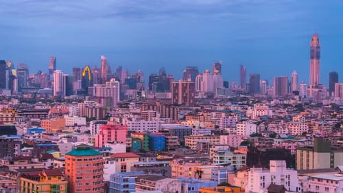 City In Morning