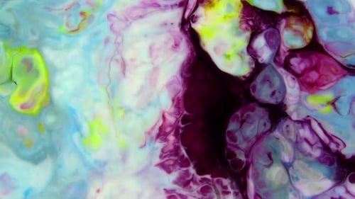 Abstrakte Farbe Kakophonie Farbe Tinte Textur 13