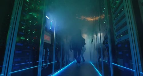 Dark Server Room: Hackers Running in Data Center