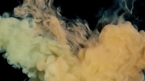 Multicolored Watercolors Mixing