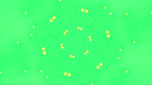 Psychedelic Colorful Rainbow Kaleidoscope Blur Motion in Abstract Background Animation and New