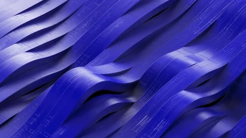 Futuristic Wave Blue