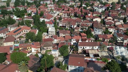 Aerial View Houses