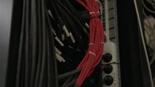 Network Server Cables and Connections