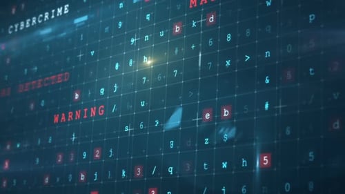 Digitaler Schnittstellenbildschirm mit Vorhängeschloss und Sicherheitscode-Konzept