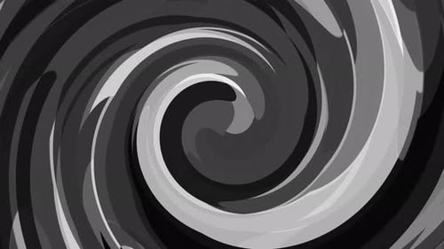 Abstract Fluid Swirl Motion Background Loop