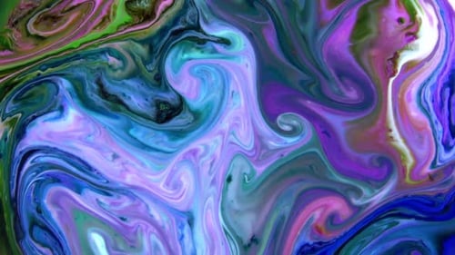 Color Explosion Abstract Vivid Art Painting Texture 488