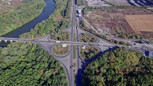 Road Interchange or Highway Intersection