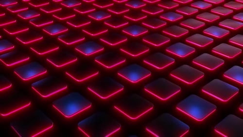 4k Colored Neon Plates Loop Pack