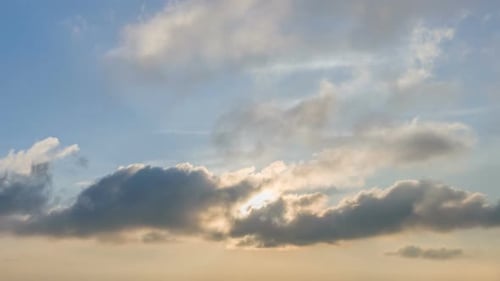 Clouds And Sunset