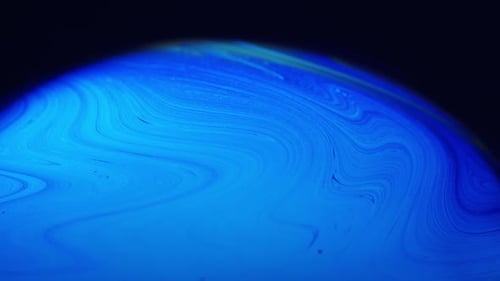 Abstract Swirling Blue Pattern, Technological Futuristic Background