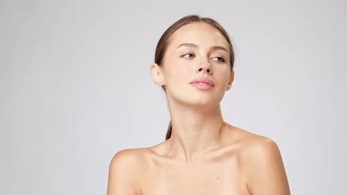 Attractive Young Adult Woman Posing