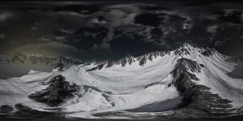 VR 360 Norway Mountains Severe Landscape