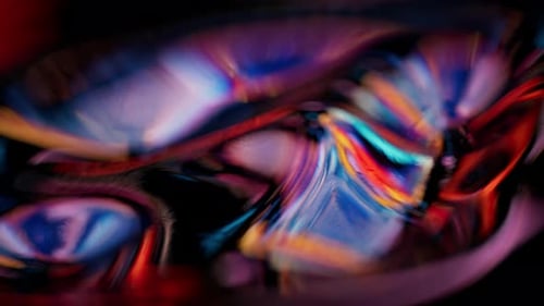 Abstract flowing liquid