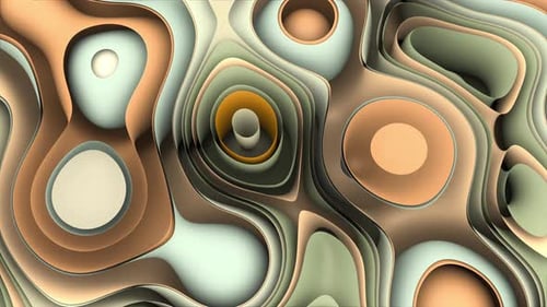 Abstract Colorful Wavy Background