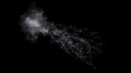 White Phosphorus Bomb Explosion