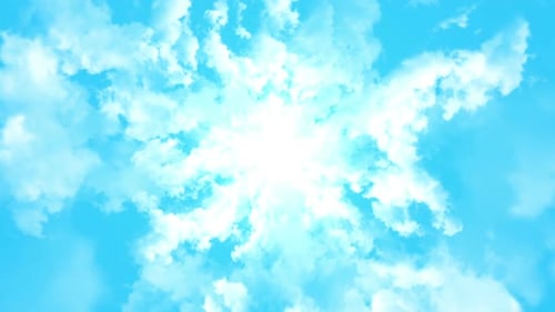 Flying Through The Clouds