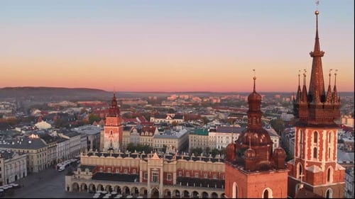 Market Square Krakow Poland