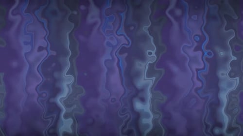 Seamless Loop of Abstract Fluid Purple and Blue Wavy Lines