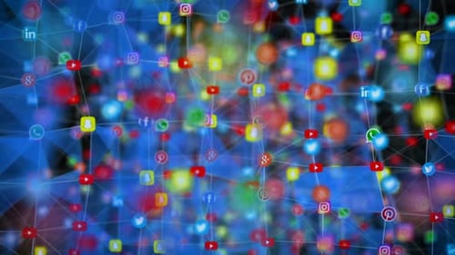 Dynamic Digital Social Media Network Connection Loop