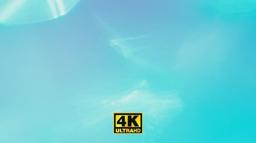 Light Leaks Teal Bokeh