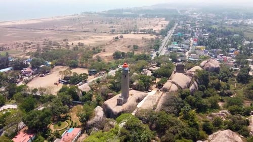 Le groupe de monuments de Mahabalipuram est une collection de monuments religieux des VIIe et VIIIe siècles de notre ère