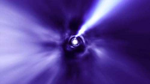 Hyperspace Light Speed Tunnel Color Dark Blue