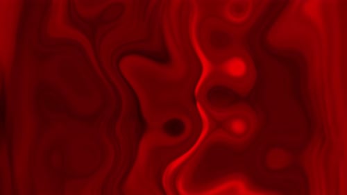 Abstract Red Fluid Swirl Seamless Loop Background