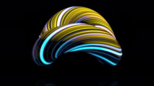 Fond de lignes en spirale