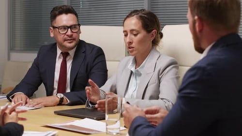 Business Meeting in Conference Room