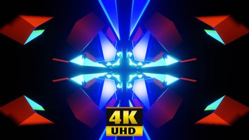 Concert Vj Loop Tunnel 03 4K