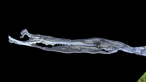 Fluid Water Splash Transition Reveal