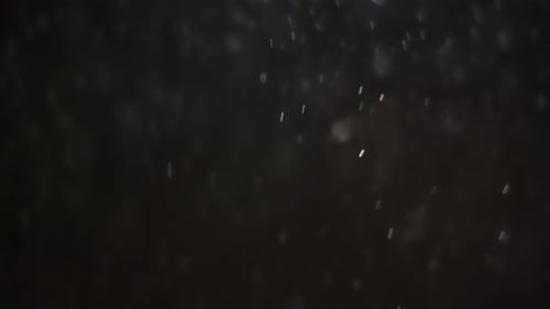 Fliegende Luftpartikel 4k