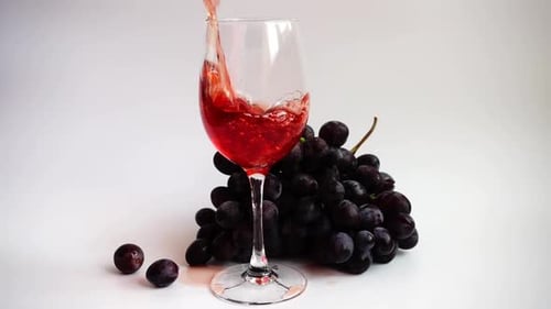 Pouring Wine into a Glass 3