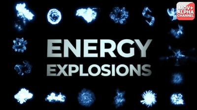 Dynamic Energy Shockwave Cinematic Transition and Reveal, Overlays ...