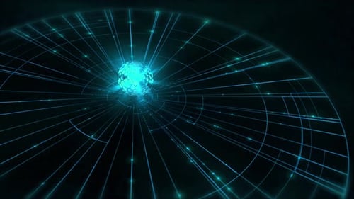 Technological abstract background