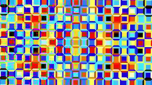 Abstract background Equalizer DJ disco ball neon led lighting. Kaleidoscope, mandala. 3d render