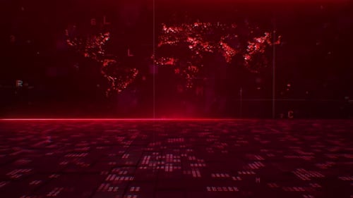 News Red Background 4k